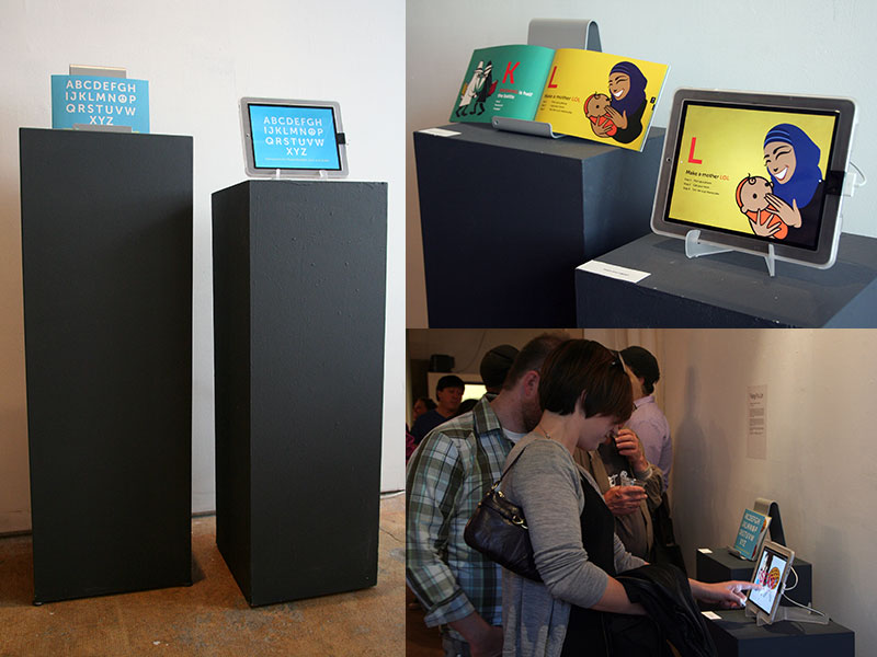 Exhibit photos, 1 to 3